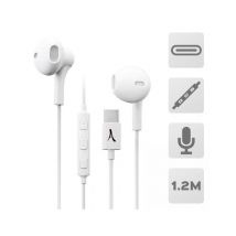 Altadif ALTINTRATYPCWH écouteur/casque Avec fil Ecouteurs Appels/Musique USB Type-C Blanc