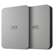 Unità disco esterna LaCie Mobile Drive (2022) 1Tb 2,5 USB Type-C 3.2 Gen 1 (3.1 Gen 1) Argento - Nuovo