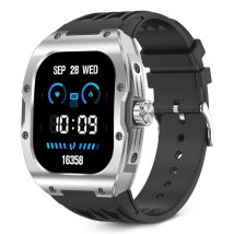 Orologio Smart KSIX Hero AMOLED Nero - 100 Modalità Sportive, Notifiche, Monitoraggio Salute, Schermo HD, Controllo Musica - Nuovo