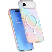 Coque renforcée MagSafe iPhone Air AIR 3m Transparente Holographique + Garantie à vie Force Case