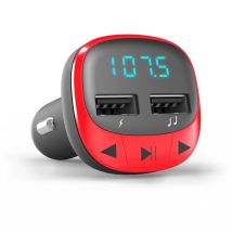 Energy Sistem 44825 87,5 - 108 MHz Encendedor de cigarrillos Rojo - Nuevo