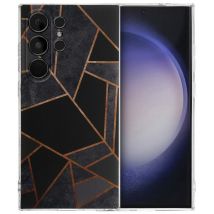 imoshion Coque Design pour Samsung Galaxy S24 Ultra - Black Graphic