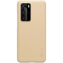 Coque pour Huawei P40 Pro Série Super Frosted Shield Compatible Chargement Qi Dorée