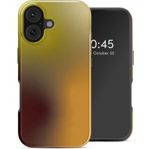 Selencia Coque arrière Vivid avec MagSafe pour Apple iPhone 17 - Gradient Olive Dust
