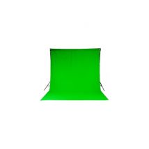 LASTOLITE sfondo in tessuto verde cromato 3m x 3,5m - LAS5781 - Nuovo