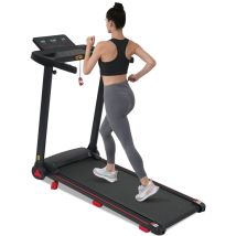 Tapis roulant pieghevole con inclinazione dell'8%, motore da 3.0 HP, velocità massima di 14 km/h, Bluetooth e 12 programmi - Nuovo