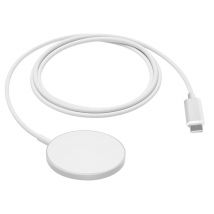 Bwoo Cargador MagSafe para iPhone carga 15W con cable USB-C 1 m compacto Blanco - Nuevo