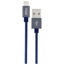 DCU Advance Tecnologic 34101250 câble Lightning 1 m Bleu