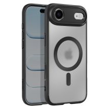 Coque pour iPhone Air Compatible MagSafe Série Ultra Hybrid MagFit Noir