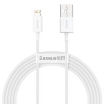 Baseus CALYS-C02 cable de conector Lightning 2 m Blanco - Nuevo