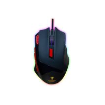 Ratón gaming cableado Alpha Omega Players Berserker V1 6400 DPI 9 botones RGB Negro - Nuevo