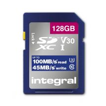 Integral INSDX128G-100V30 mémoire flash 128 Go SD UHS-I