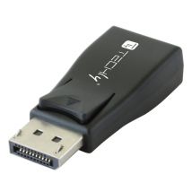 Techly IADAP DSP-230T cambiador de género para cable DisplayPort VGA Negro - Nuevo