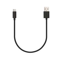 Veho VCL-002-C-20CM câble USB 0,2 m USB A USB C Noir