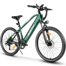 Bicicleta eléctrica SAMEBIKE RS-A01Men de 26 , bicicleta eléctrica de montaña de 500 W con batería de 36 V 13 Ah y cambio Shimano de 7 velocidades - 