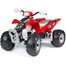 Véhicule Électrique Peg Perego Polaris Outlaw 330W 12V Rouge pour Enfants