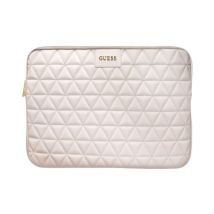 Housse pour Ordinateur Portable 13 pouces Matelassé avec Logo Rose