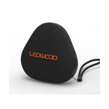 Enceinte Bluetooth Portable 15W avec LED Ambiance Etanche Noir