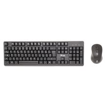 itek DEC W01 teclado Ratón incluido Universal RF inalámbrico QWERTY Inglés, Italiano Negro - Nuevo