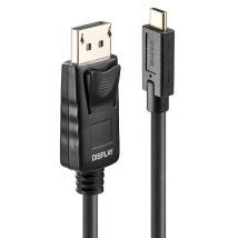 Lindy 43305 adaptador de cable de vídeo 5 m USB Tipo C DisplayPort Negro - Nuevo