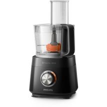 Philips Viva Collection HR7510/10 Robot multifonction compact - 29 fonctions - Noir