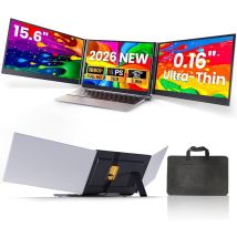 Siaviala P7 2026 Nouvel Écran Extensible pour Ordinateur Portable, 15,6 Triple Écran Portable Ultra-Léger avec Écran IPS FHD 1080P