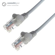 connektgear 28-0050G cable de red Gris 5 m Cat5e U/UTP (UTP) - Nuevo