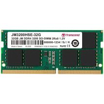 Transcend 32GB JM DDR4 3200MHZ SO-DIMM 2RX8 2GX8 CL22 1.2V 32GB 2 x 8GB modulo di memoria - Nuovo