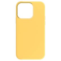 Moxie Funda para iPhone 15 Pro Max Interior de microfibra Bordes levantados Amarillo - Nuevo