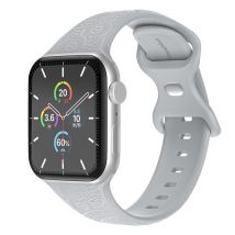 imoshion Bracelet en silicone Mandala pour Apple Watch | 38/40/41/42 mm - Gris