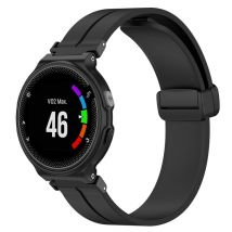 Bracelet de montre en silicone pour montre Garmin Forerunner Black