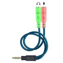 Riff Y-JACK Répartiteur Jack Stéréo 3,5 mm Adaptateur Y pour Casque 1 mâle + 2 Femelles