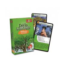 Juego de cartas Nature Challenge: Explora los árboles del mundo - Nuevo