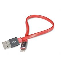 DCU Advance Tecnologic 34101285 câble Lightning 0,2 m Noir, Rouge