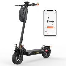Patinete eléctrico isinwheel T4 con certificación ABE, batería de 1000 W, 48 V, 12,5 Ah, patinete todoterreno para adultos de 10 pulgadas con control 