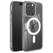 Custodia MagSafe rinforzata per iPhone 15 Pro modello MagStick Clear Jelly - Nuovo