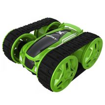 SILVERLIT RC Mini Flip Tank Green