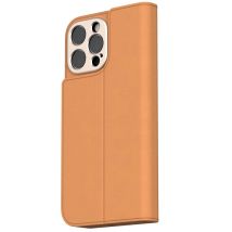 Étui MagSafe pour iPhone 16 Pro en cuir Overture avec Porte Carte Marron