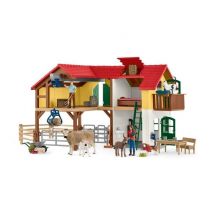 SCHLEICH - Granja con establo y animales - 42407 - Gama Farm World - Nuevo