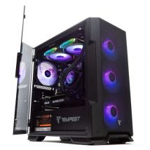 PC Gaming PcCom Ready LE Ryzen 7 5700X, 32 Go RAM, SSD 1 To NVMe, RTX 3050, Watercooling ARGB, USB 3.2, sans OS