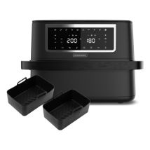 Kitchen Cook AIRMED_W_POT friteuse Double 10 L Autonome 2600 W Friteuse d'air chaud Noir