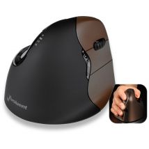 Evoluent VerticalMouse 4 Small Wireless ratón Oficina mano derecha RF inalámbrico Óptico - Nuevo