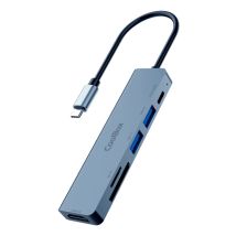 CoolBox miniDOCK C61 Cablato USB 3.2 Gen 1 (3.1 Gen 1) Type-C Grigio - Nuovo