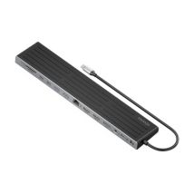 Hub USB Aisens ASUC-13P042-GR 100W Gris