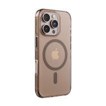Coque MagSafe pour iPhone 16 Pro Max avec aimants N52 Beige