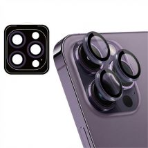 imoshion ?Lot de 2 protections d'objectif de caméra pour Apple iPhone 14 Pro / 14 Pro Max - Violet