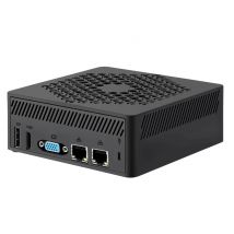 Leotec LEMPC18 barebone PC/ poste de travail Cube Noir N150