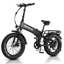 Vélo électrique pliant VARUN S20-2 tout suspendu 20 pouces avec batterie 48 V 13 Ah