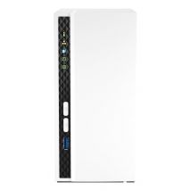 QNAP TS-233 serveur de stockage NAS Mini Tower ARM Cortex-A55 2 Go 0 To QNAP QTS Blanc