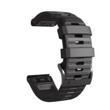 Bracelet pour Garmin Fenix / Forerunner / Approach / Quatix Noir
